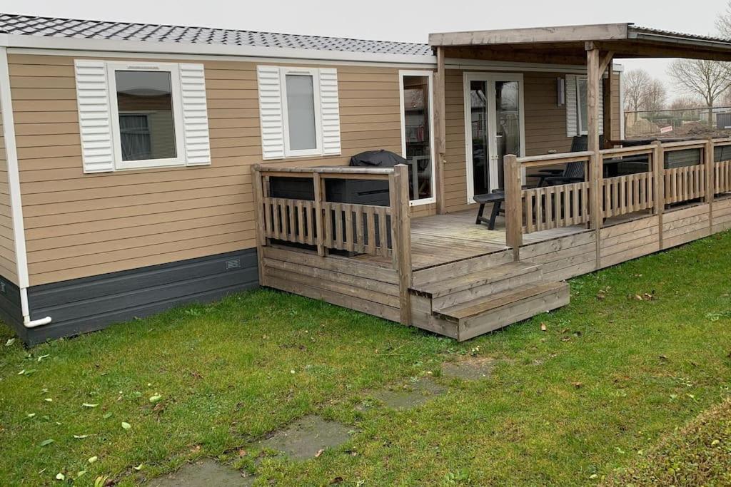 Gezellig Chalet In Het Mooie Zeeland - 오스트카펠 외부 사진